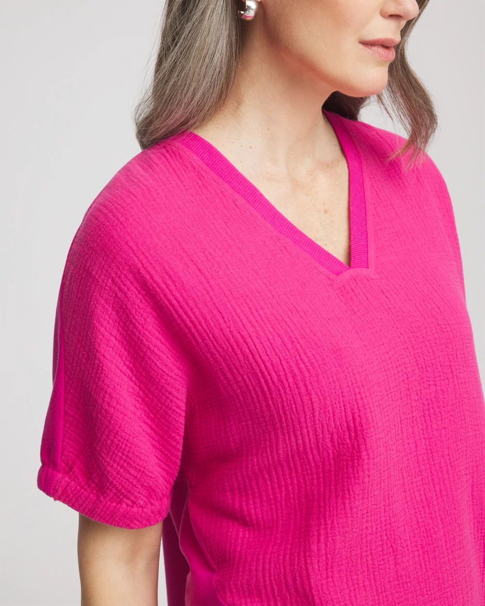 Zenergy® Gauze Lounge Shirt | Chico's